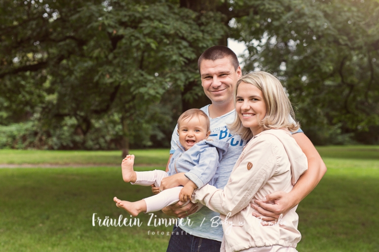 Familienshooting im Grünen in Leipzig