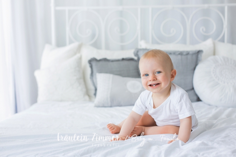 Babyshooting mit 9 Monaten in Leipzig