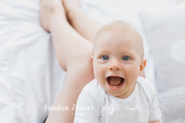 Babyshooting mit 9 Monaten in Leipzig