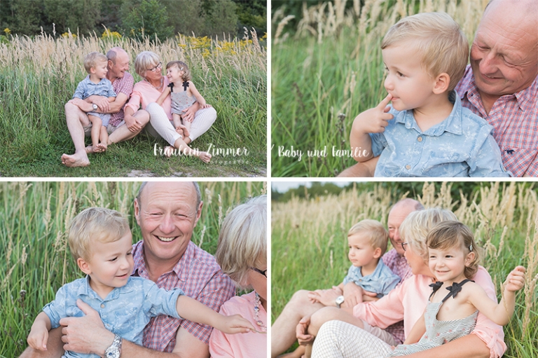 natürliche Familienfotos am See in Leipzig