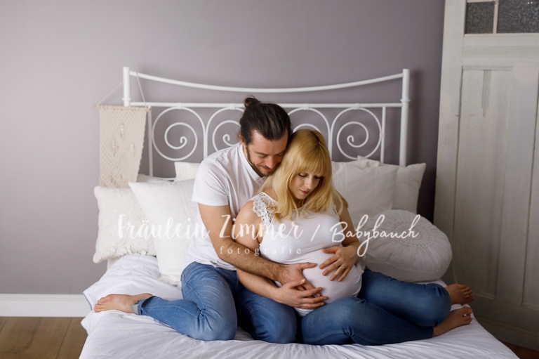 Babybauch-Fotoshooting in Leipzig