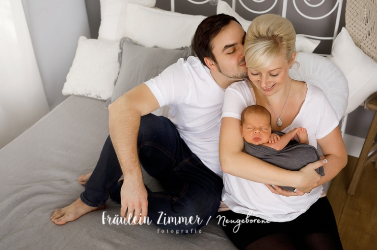 Neugeborenenfotoshooting in Leipzig