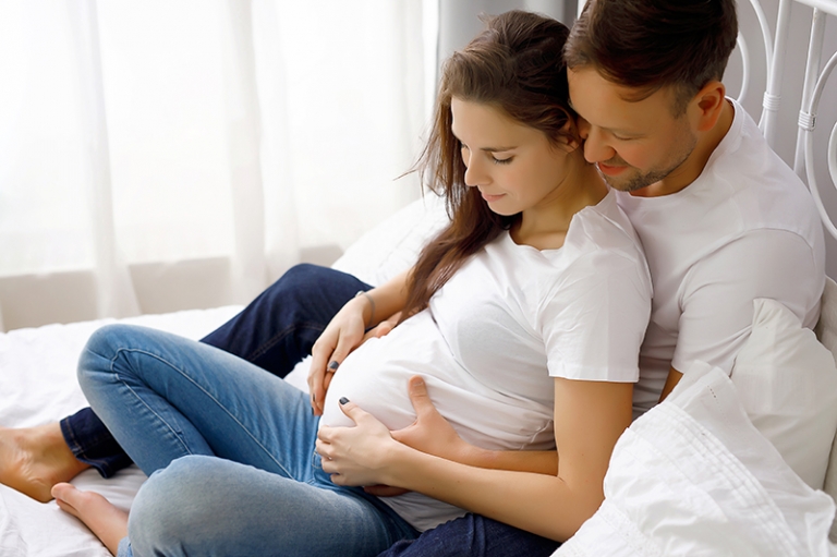 sinnliche Bilder von Deiner Schwangerschaft