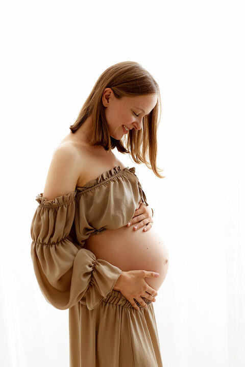 ästhetische babybauchbilder grimma