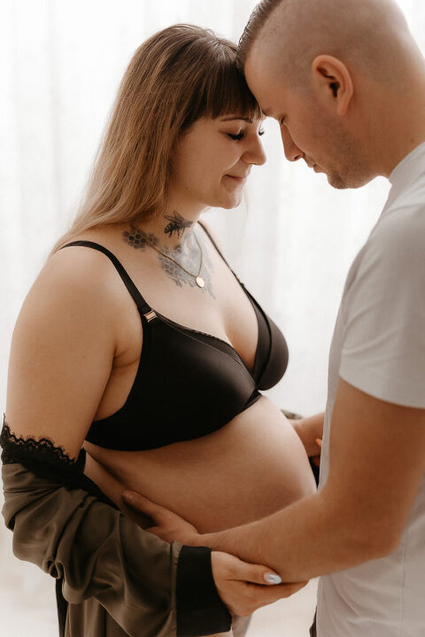 Fotostudio Grimma moderne Schwangerschaftsfotos