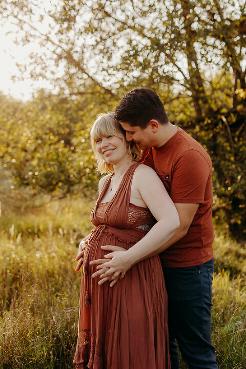 moderne Babybauchbilder