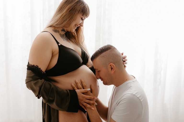 Fotostudio Grimma moderne Schwangerschaftsfotos