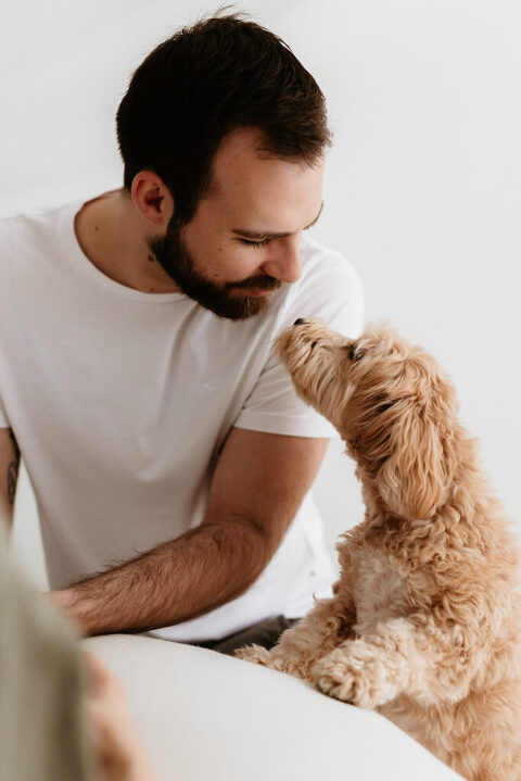 Neugeborenes Babyfotos Borna